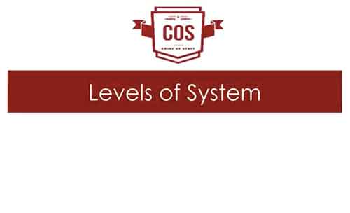 Video 7: Levels of System