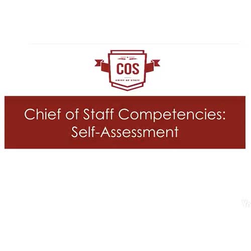 Video 6 of 7 series. Objectives: Identify strengths and areas for improvement in the universal competencies of chiefs of staff as well as the competencies that most apply in your context. Use these as the basis for your personal and professional development plans. 
Access Workshop Video as a Member, or purchase access for 48 hours for $15.  		
			
				

Become a Member to view this Workshop Video.  Members can view it by logging in.

Or purchase access to Workshop Video for 48 hours for $15.