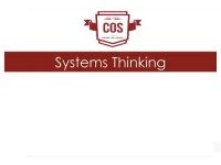 Video 2: Systems Thinking